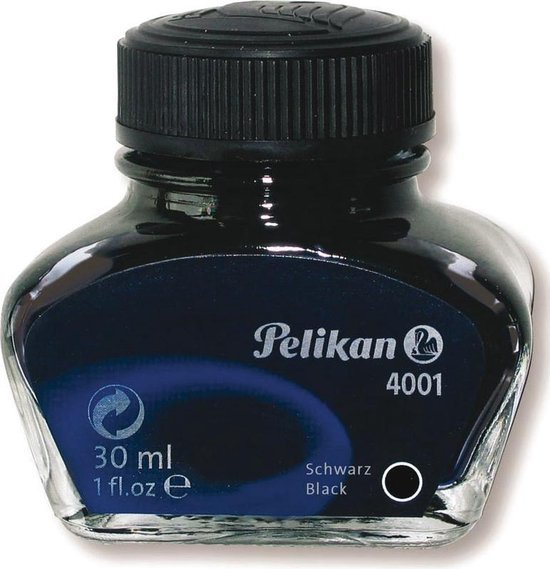 Regeneratie Malen Onderling verbinden Pelikan 4001 - Inktpot - 30 ml - Zwart | bol.com