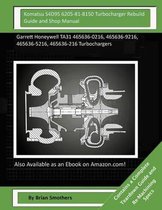 Komatsu S4D95 6205-81-8150 Turbocharger Rebuild Guide and Shop Manual