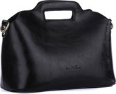 Ines Delaure - Handige tas in tas/bag in bag - handtas/crossbody - zwart