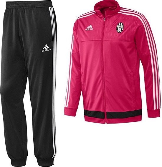 bol.com | adidas Juventus Trainingspak - Kindermaat 176 - Kleur White Pink