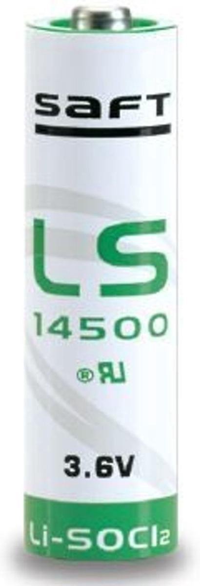 10x SAFT LS14500 / AA Lithium batterij 3.6V