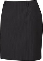 Tricorp Dames rok - Corporate - 505001 - Zwart-Gestreept - maat 54