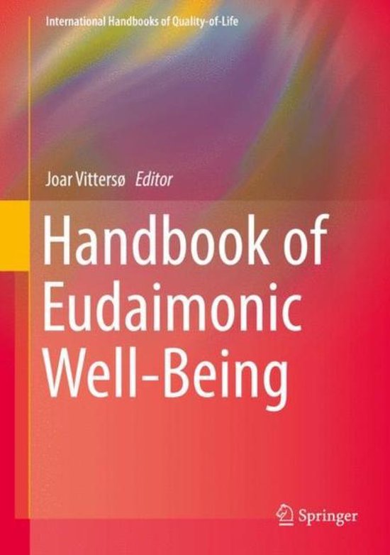 Handbook of Eudaimonic Well-Being - cover