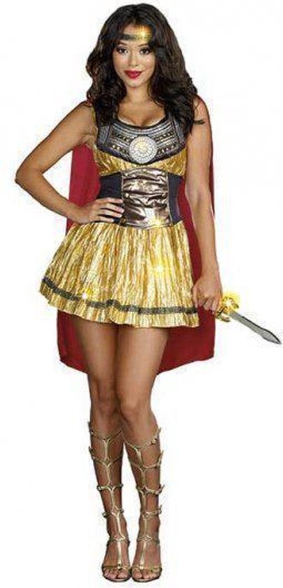 Sexy Gladiator kostuum met cape voor dames M | bol.com