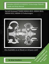 Komatsu S4D105 6131828101 Turbocharger Rebuild Guide and Shop Manual