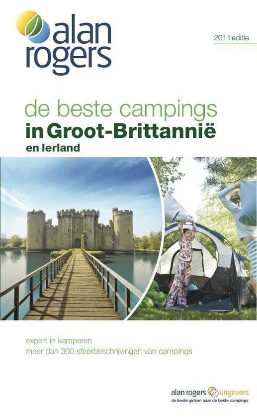 Cover van het boek 'Alan Rogers De beste campings in Groot-Brittannie en Ierland' van  Nvt.