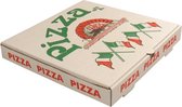 Pizzadoos, Vegetale, Golfkarton, 29x29x3cm, wit