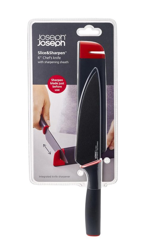 Chef's & Paring Knife - Keukenhulp Slice & Sharpen - Joseph Joseph - Joseph Joseph