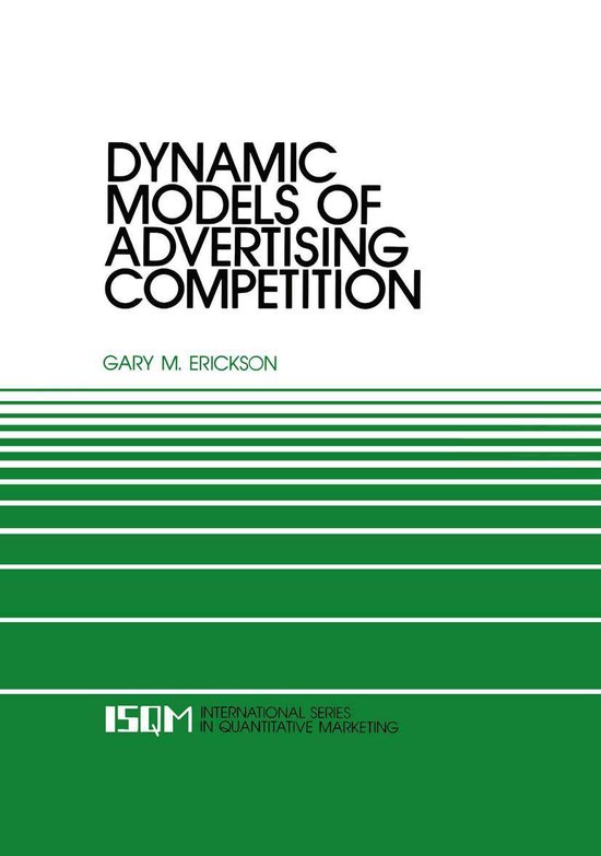 International Series in Quantitative Marketing 4 - Dynamic M ... - cover