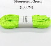 2 Paar mooie Schoenveters - 100 cm - Neon Groen - Veter - Lace - Strikken - Kleur