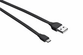 Trust Urban - Câble Micro USB plat 1 mètre - Zwart