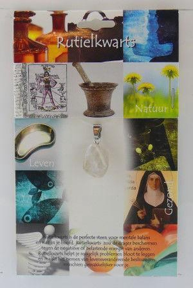 Spirituele hangersteen Rutielkwarts