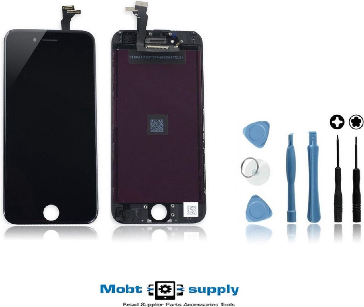 mobtsupply iPhone 6S Plus Lcd scherm + Touch Digitalizer Zwart