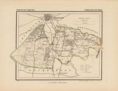 Historische kaart, plattegrond van gemeente Leusden in Utrecht uit 1867 door Kuyper van Kaartcadeau.com