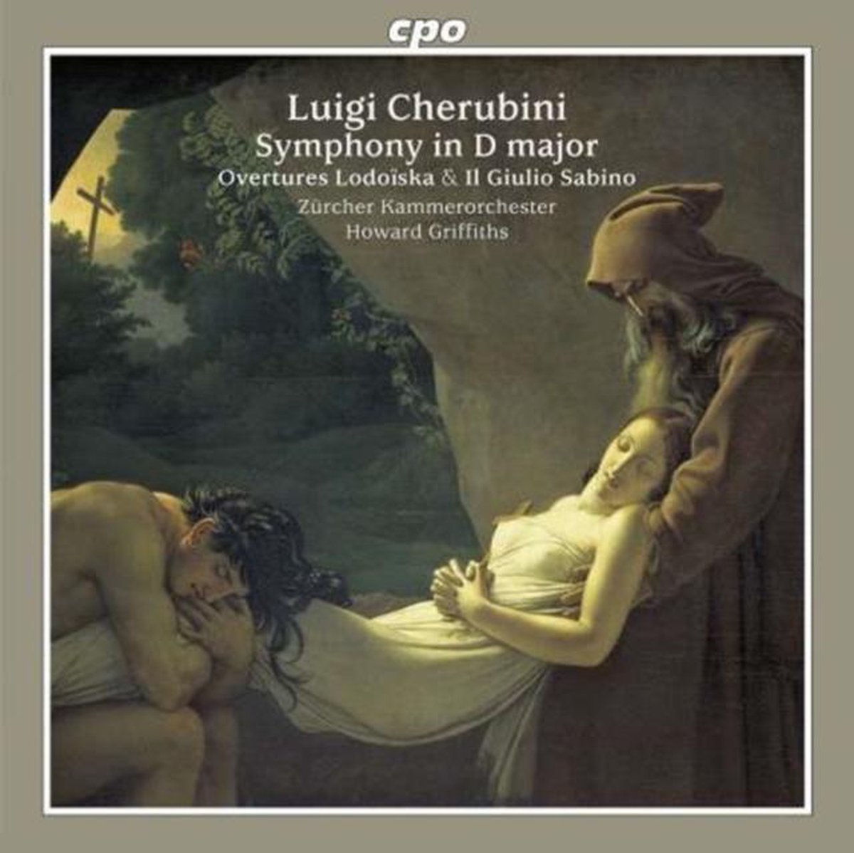 Cherubini: Symphony in D, Overtures / Griffiths, Zurich CO