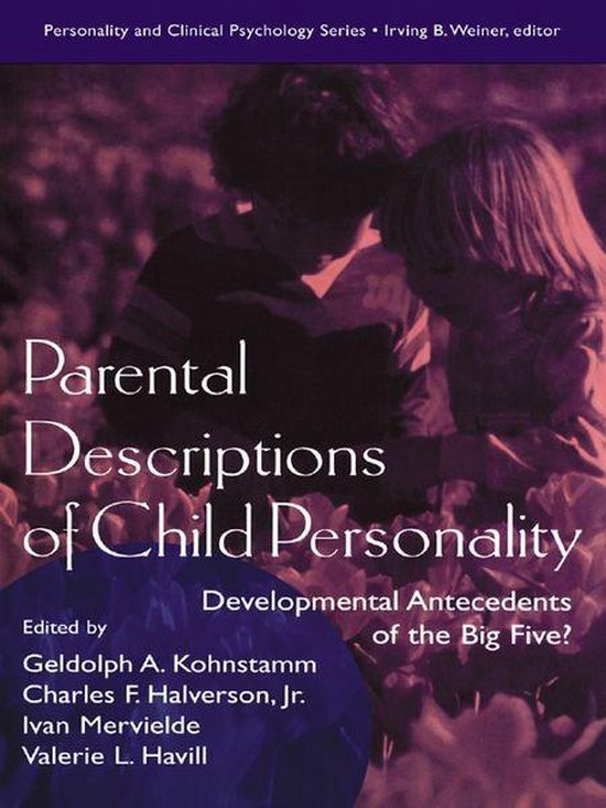 Parental Descriptions of Child Personality - cover
