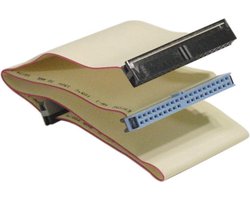 Deltaco DEL-121U ATA/ATAPI-7 (Ultra ATA133) Plat Vrouwelijk/Vrouwelijk PATA kabel