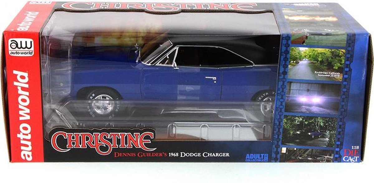 Christine - 1968 Dodge Charger - Auto World (1:18) 