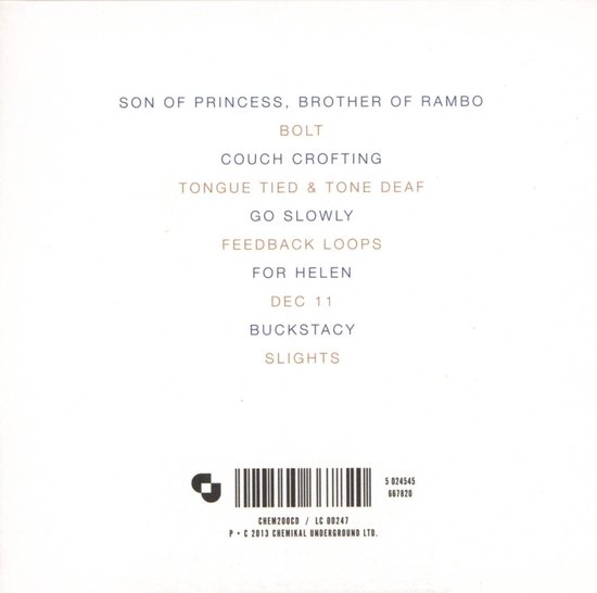 RM Hubbert - Breaks & Bone (CD)