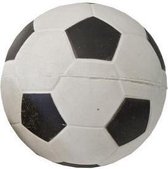 Hondenspeelgoed drijvende spons voetbal 9cm