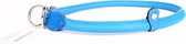 Dog's Companion Leren Sliphalsband - Lengte: 75 cm x 12 mm - Blauw