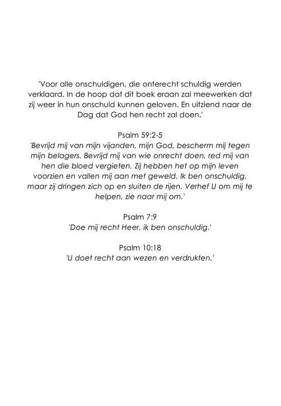 Pagina met Bijbelteksten uit Psalm 59, Psalm 7 en Psalm 10.