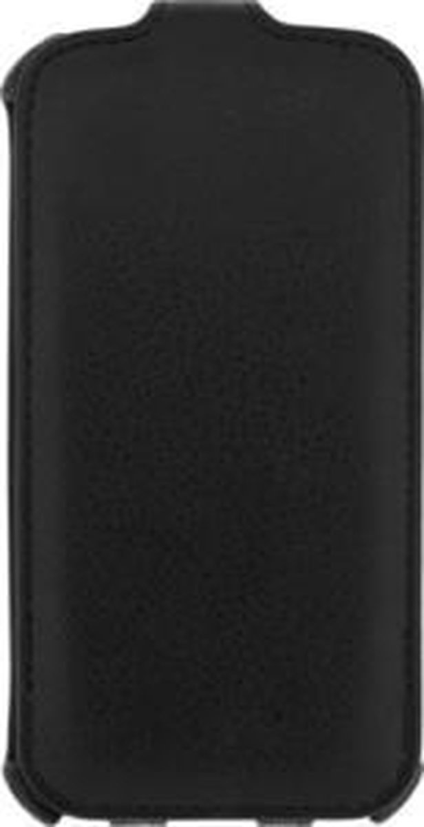 Azuri flipcase tasje PU leder voor Samsung G900 Galaxy S5 zwart