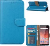 Xssive Hoesje voor Nokia 1 Plus - Book Case  - Turquoise