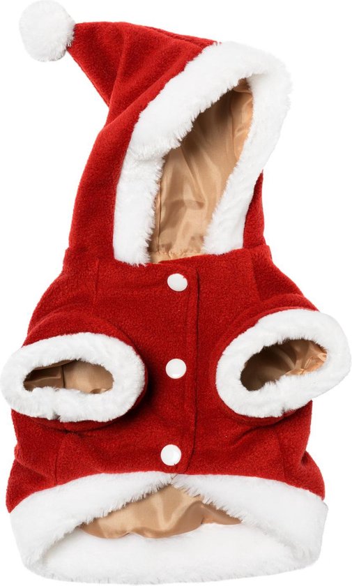 club diep Aanzienlijk Homestyle Kerst Hondenjas Kerstman - Hondenkleding - Rood - 25 cm | bol.com