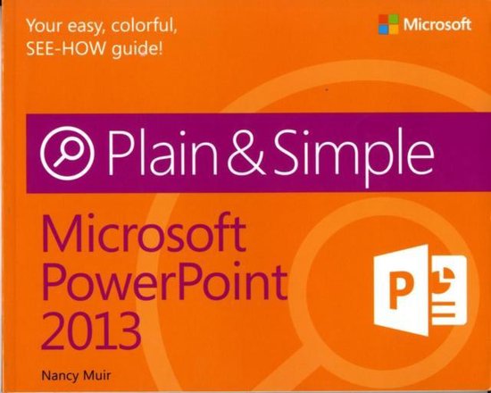 Microsoft PowerPoint 2013 Plain & Simple - cover