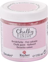 CHALKY FINISH DECOART RAYHER ROSE 118ml