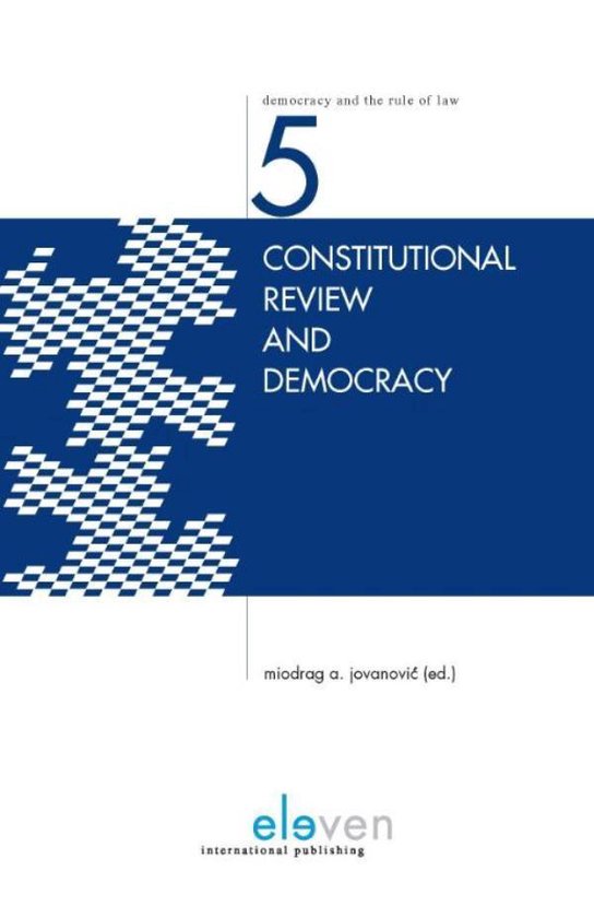 Democracy and the Rule of Law Series 5 - Constitutional revi ... - cover