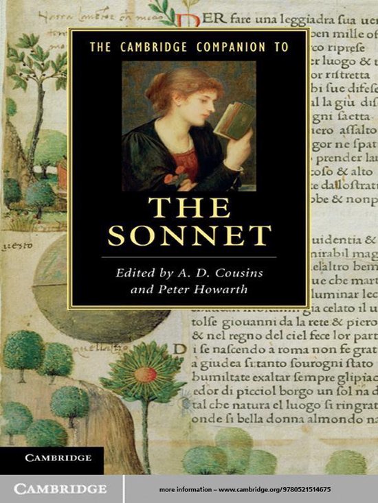 Cambridge Companions to Literature - The Cambridge Companion to the Sonnet