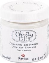 CHALKY FINISH DECOART RAYHER CREMEWAX TRANSPARANT 118ml