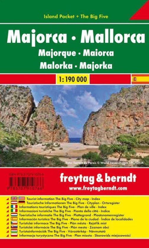 Cover van het boek 'Mallorca Island Pocket' van  Freytag en  BERNDT