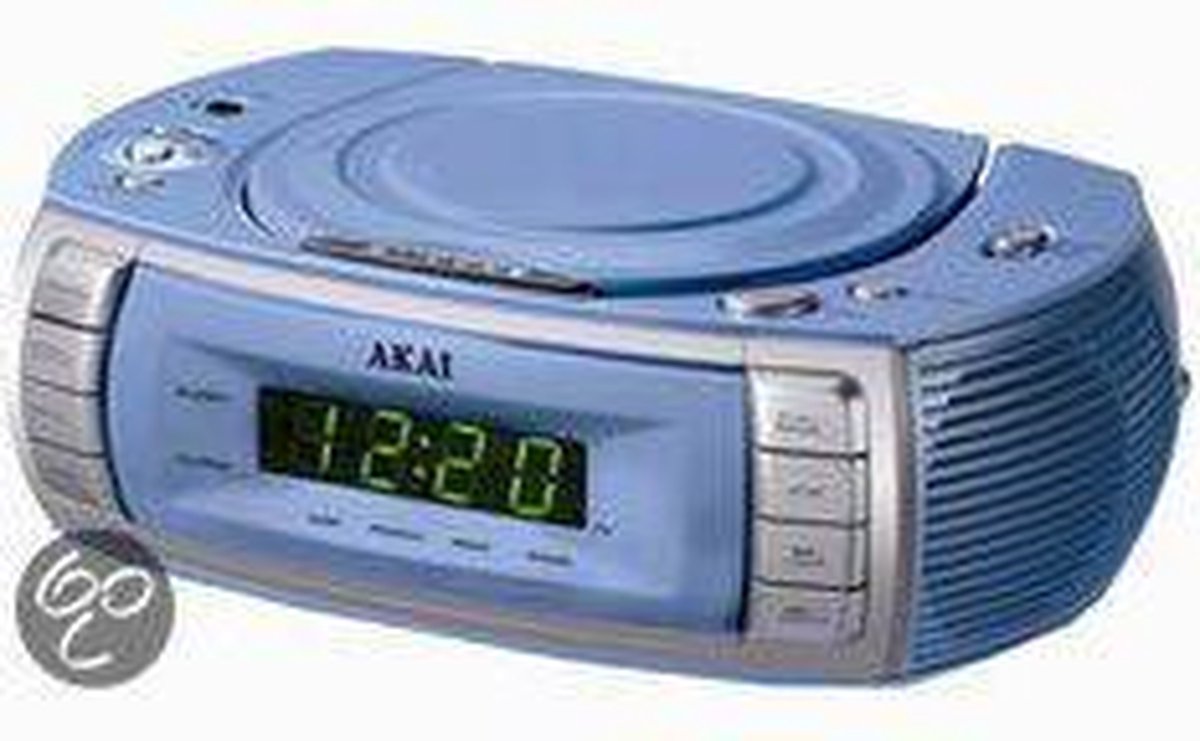 aanklager Hoofdkwartier hoek Akai ARC120 klokradio met CD-speler - Blauw | bol.com