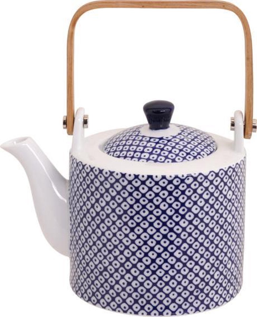 Tokyo Design Studio Nippon Blue Theepot 0,6 liter in fraaie