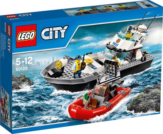 LEGO City Politie Patrouilleboot - 60129 | bol