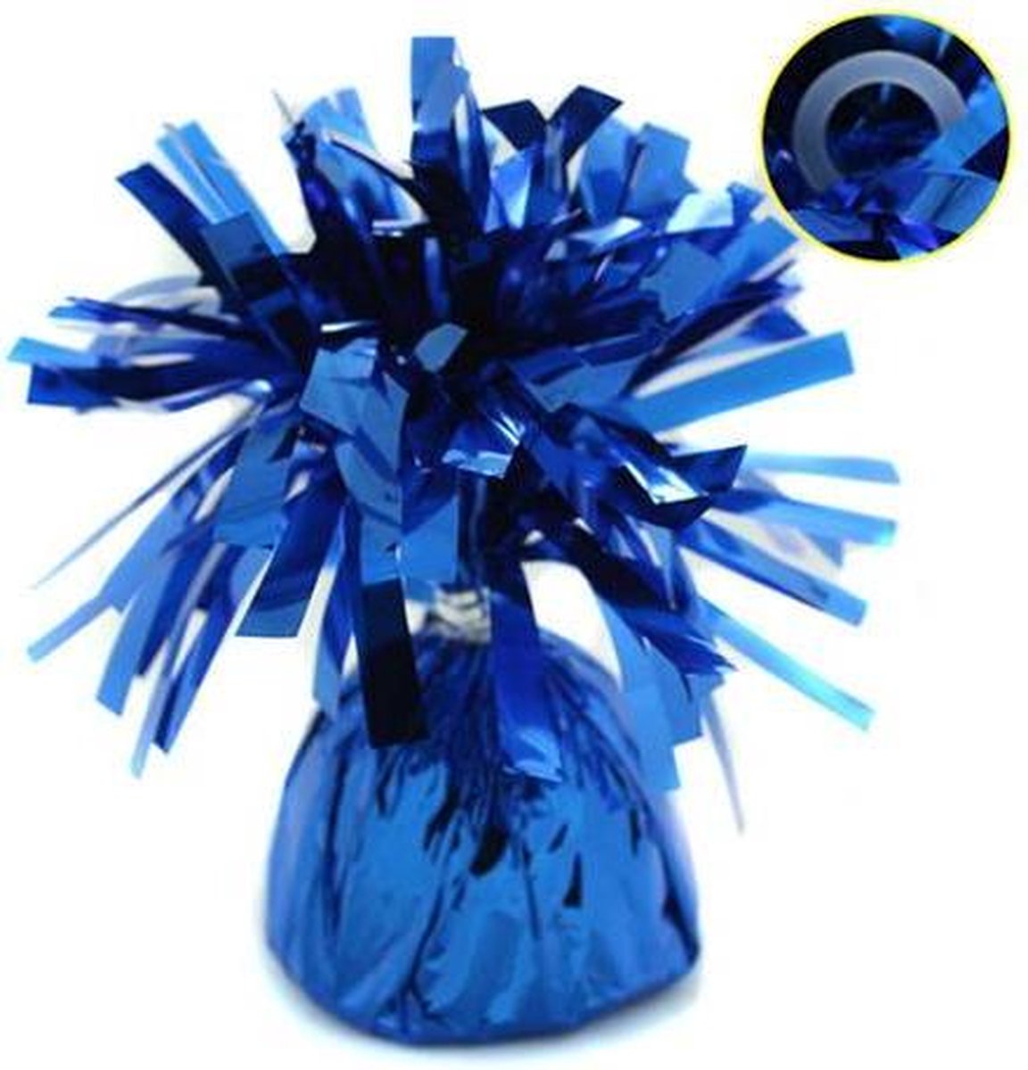 ballon gewichtje 170 gr blauw 12 stuks