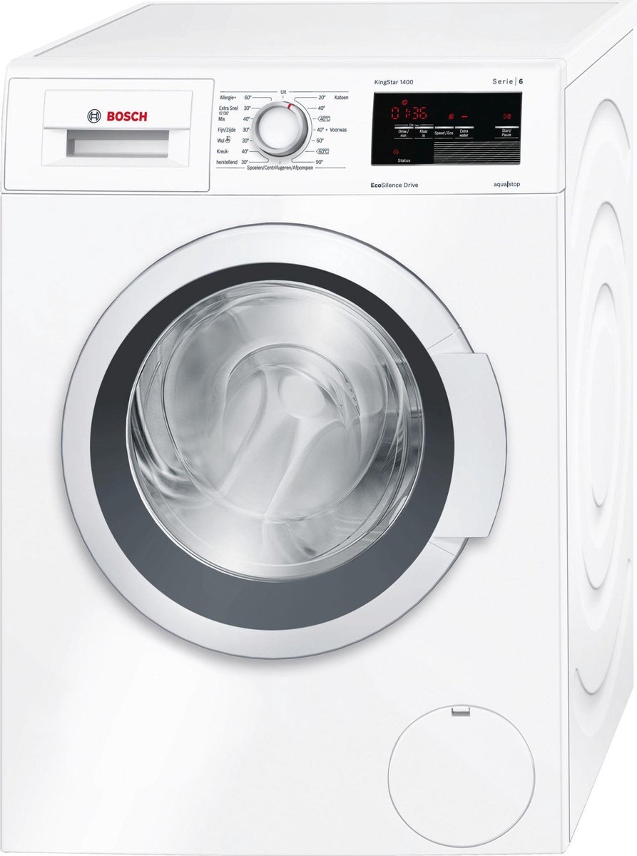 Thuisland commentaar Sada Bosch Serie 6 KingStar 1400 wasmachine Voorbelading 8 kg 1400 RPM Wit |  bol.com