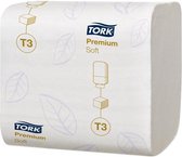 Tork Zacht Gevouwen Toiletpapier 2-laags Wit T3 Premium