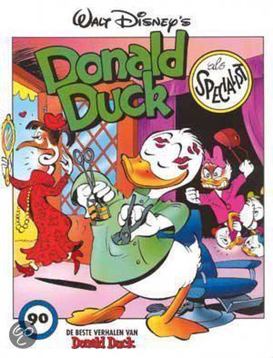 Cover van het boek 'Beste verhalen Donald Duck / 090 Donald Duck als specialist' van Walt Disney Studio’s