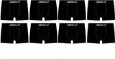 8 stuks BELUCCI microfiber heren boxershorts  ( zwart ) naadloos  M-L