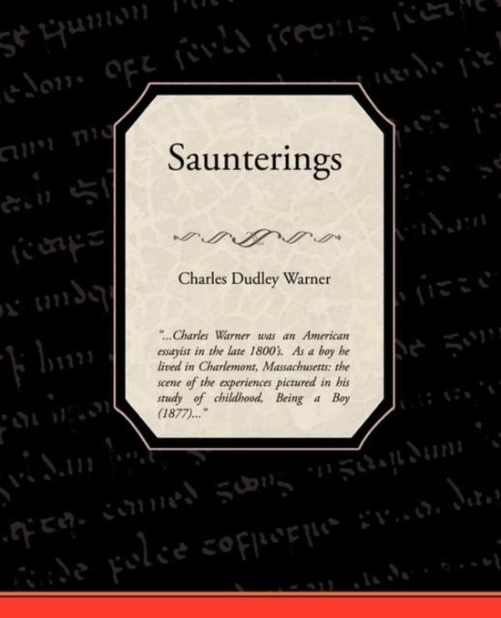 Saunterings - cover