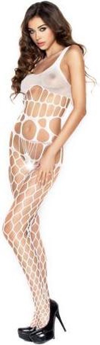 Wear It - Catsuit - Lingerie - Jacey - Wit
