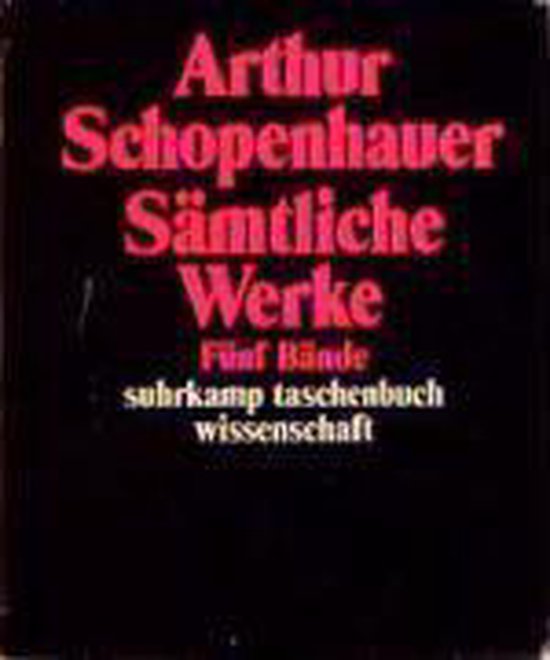 Boek: Sämtliche Werke, vijf delen, Suhrkamp Taschenbuch Wissenschaft.