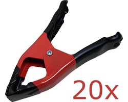 20X Marktklem lijmklem zeilklem klem clam 15,5 cm spanwijdte 6 cm