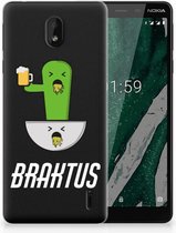 Nokia 1 Plus Uniek TPU Hoesje Braktus