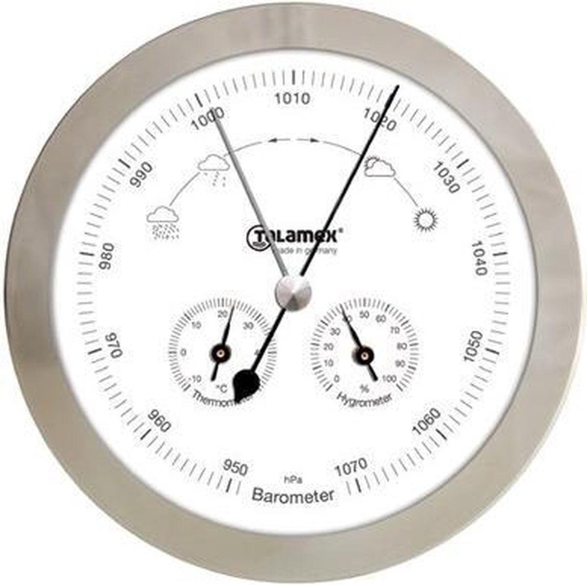 Talamex serie 100 RVS / Barometer