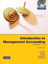 Introduction To Management Accounting: Chapters 1-14 With My